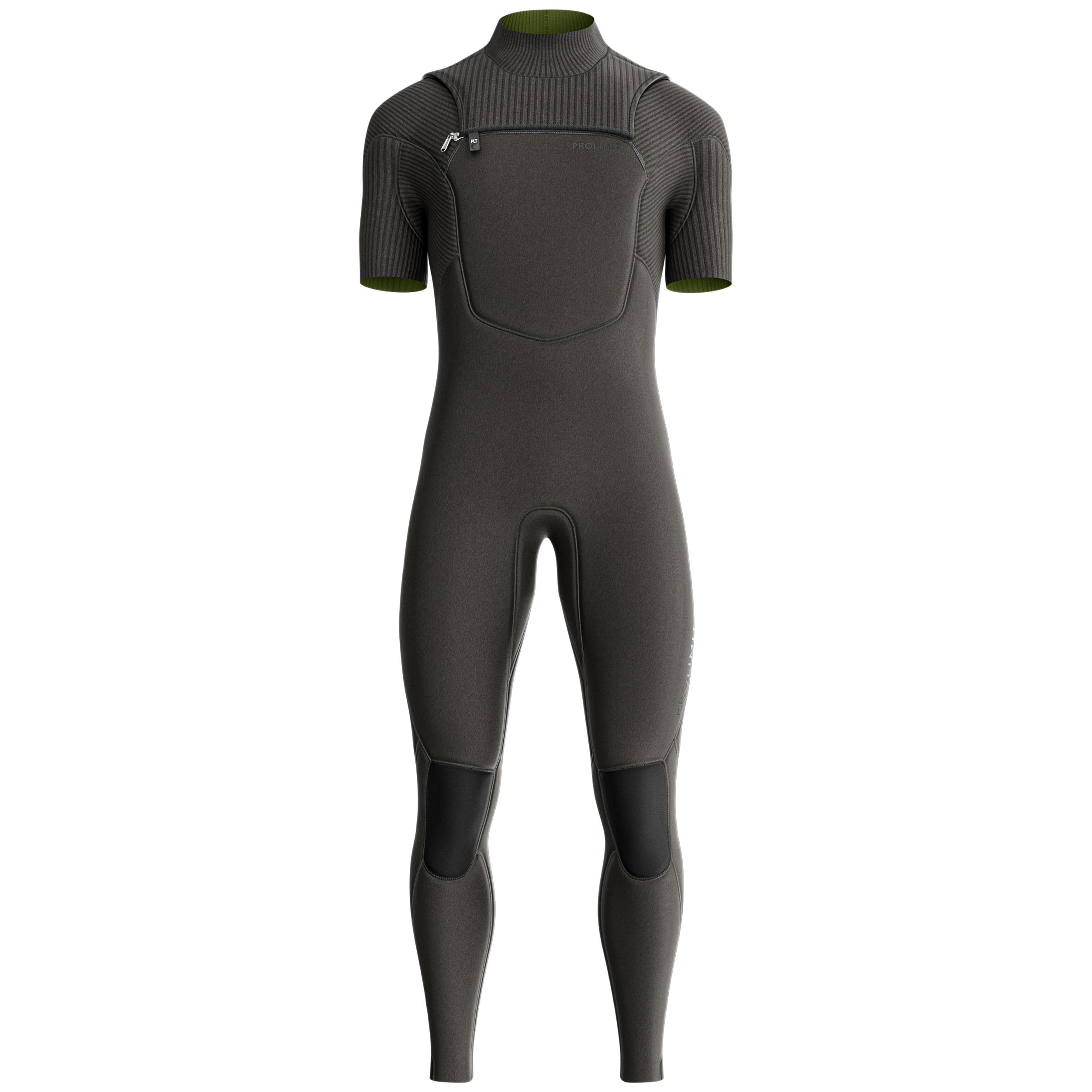 Prolimit Predator Shortarm Freezip 4/3 herrevåtdrakt svart