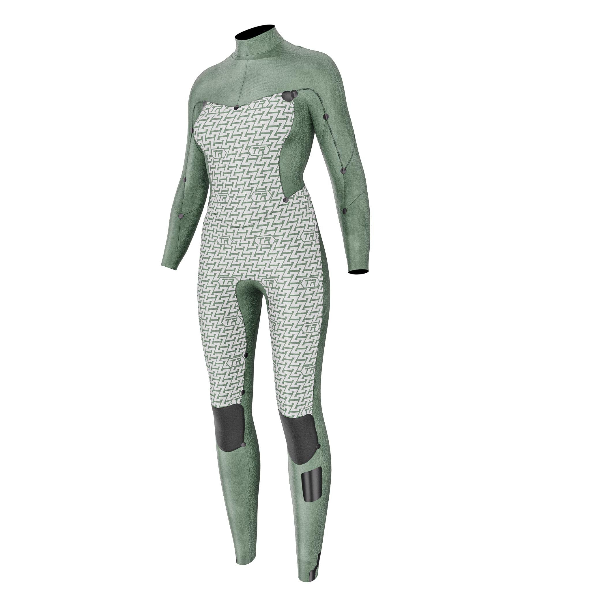 Prolimit Oxygen våtdrakt dame 5/3 freezip sort