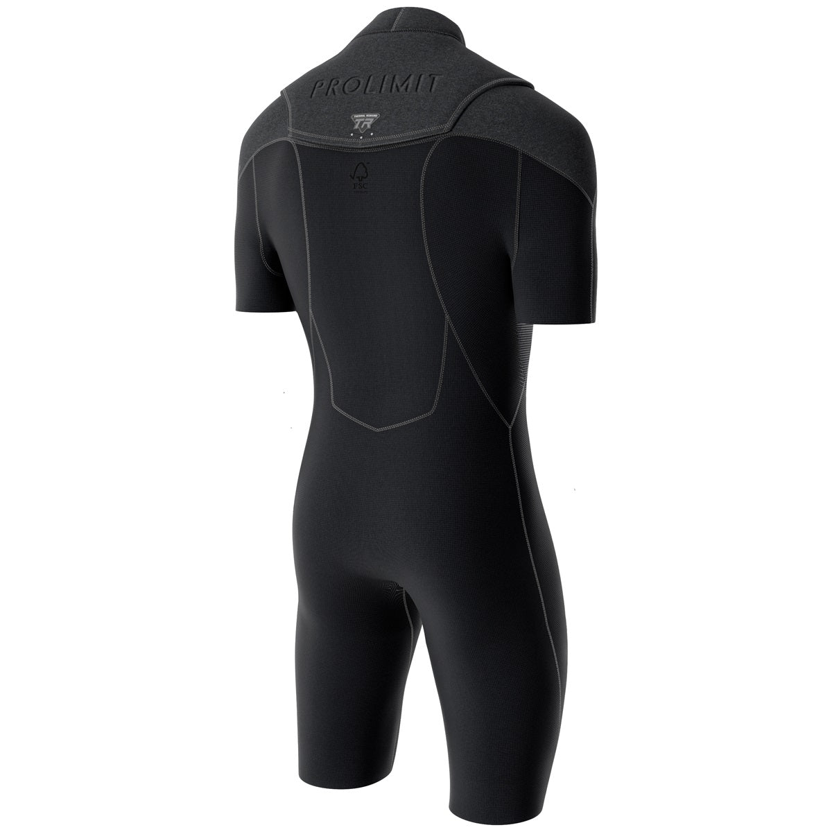 Prolimit Mercury Freezip 2/2 shorty svart sommer