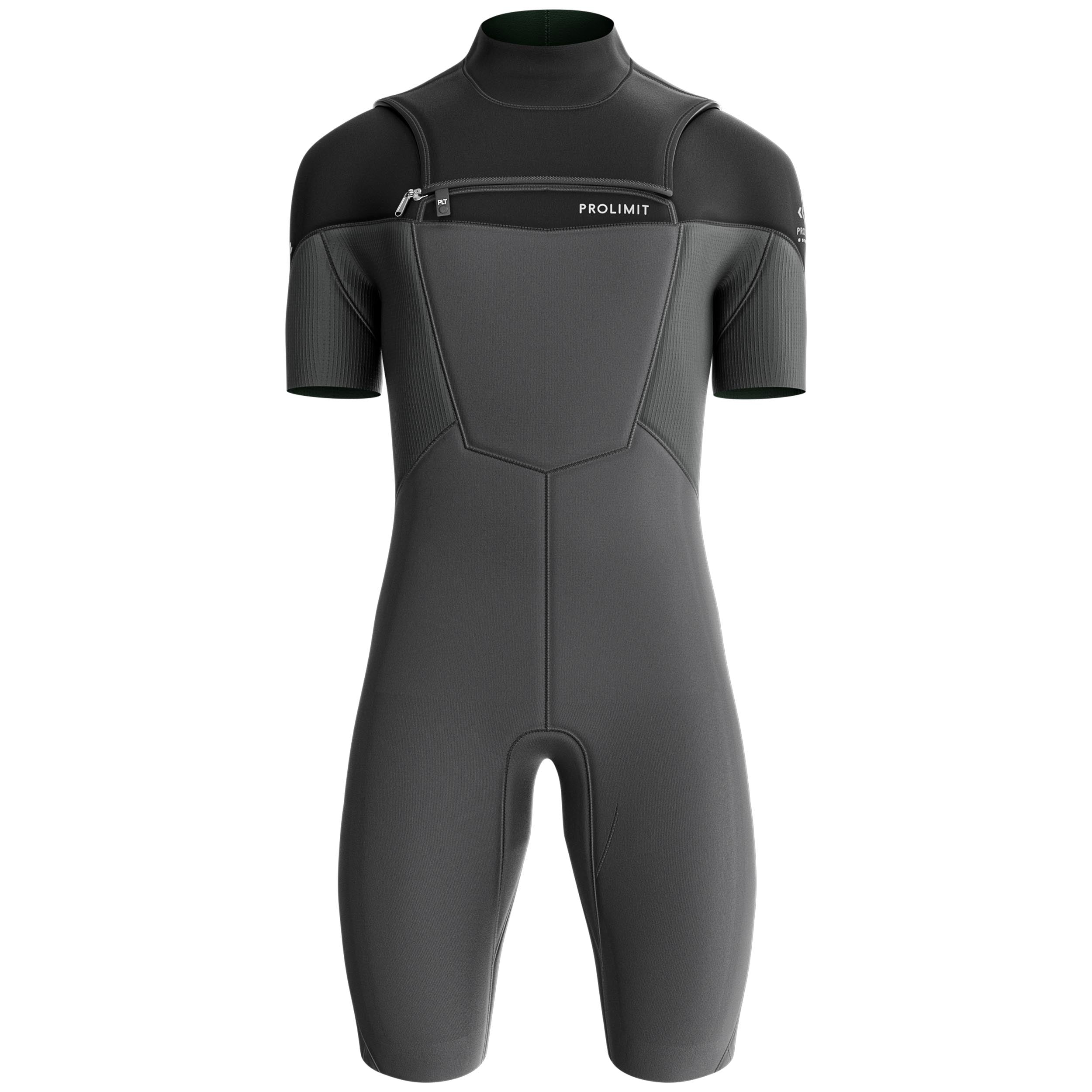 Prolimit Fusion Freezip 2/2 shorty svart herre