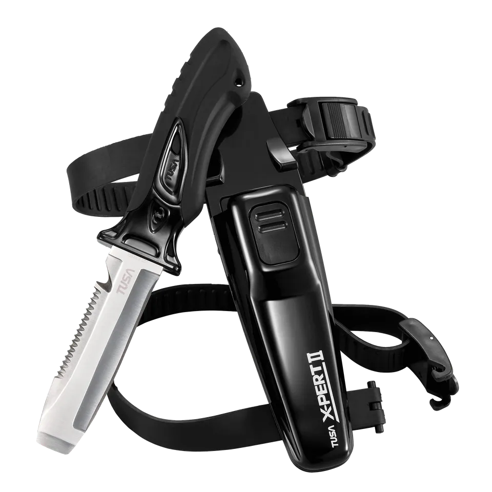 TUSA X-Pert II FK-910 dykkekniv butt 25 cm