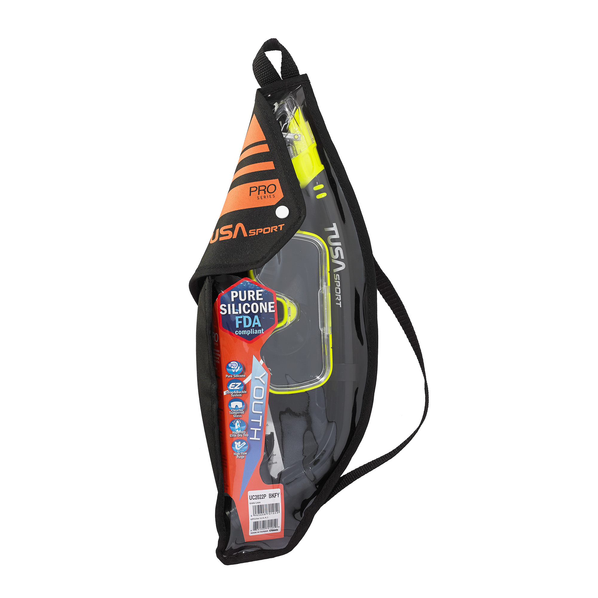 TUSA Kleio UC-2014 maske og snorkel barnesett