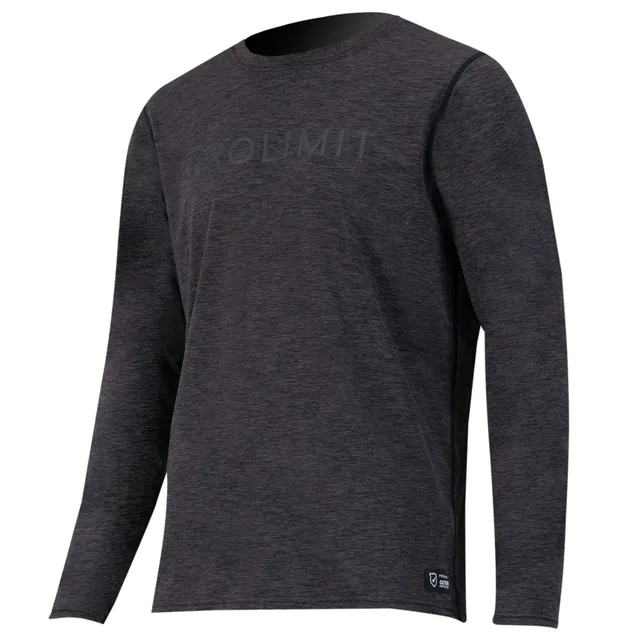 Prolimit Logo Longarm UV-trøye svart UPF50+