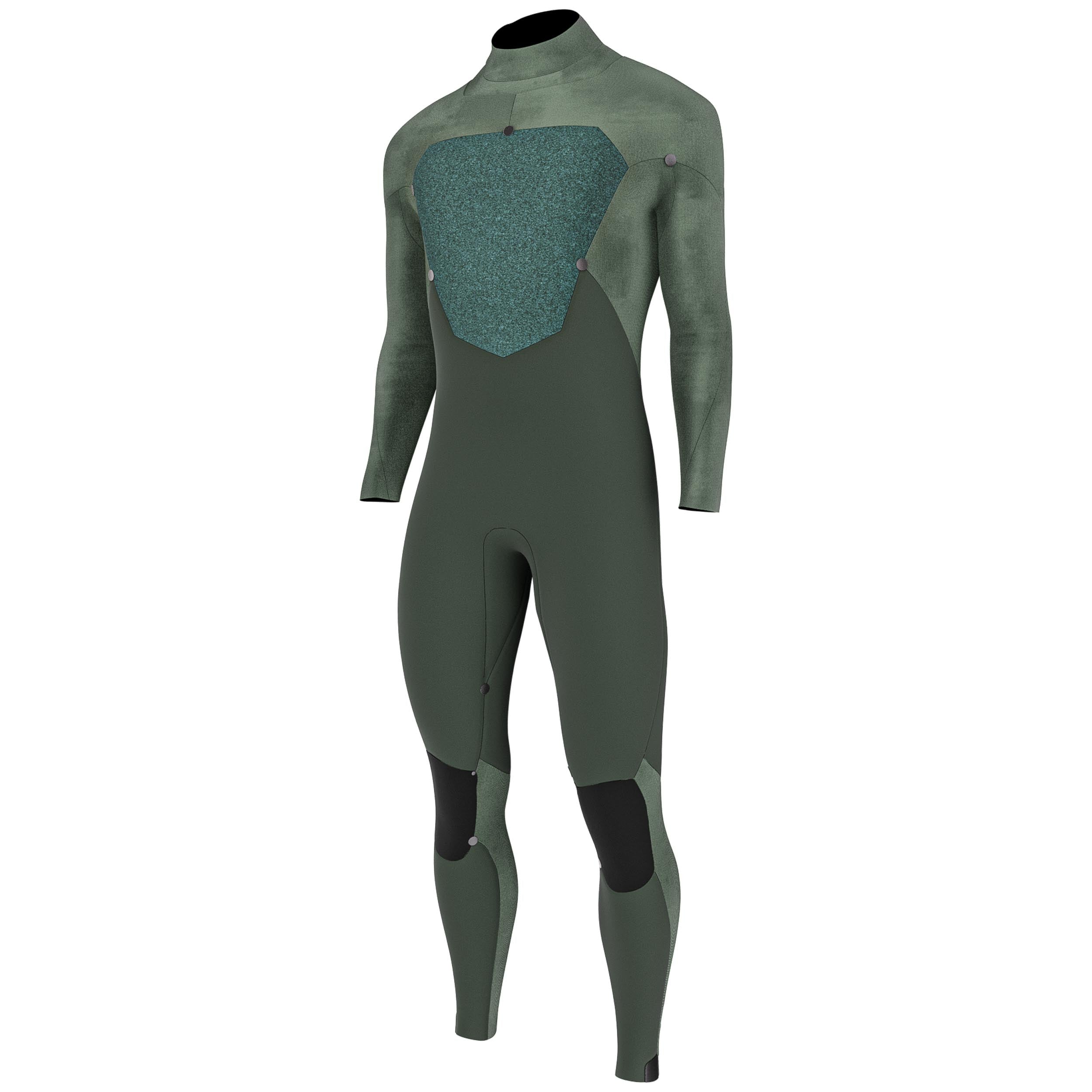 Prolimit Fusion Steamer V-Zip 4/3 våtdrakt herre