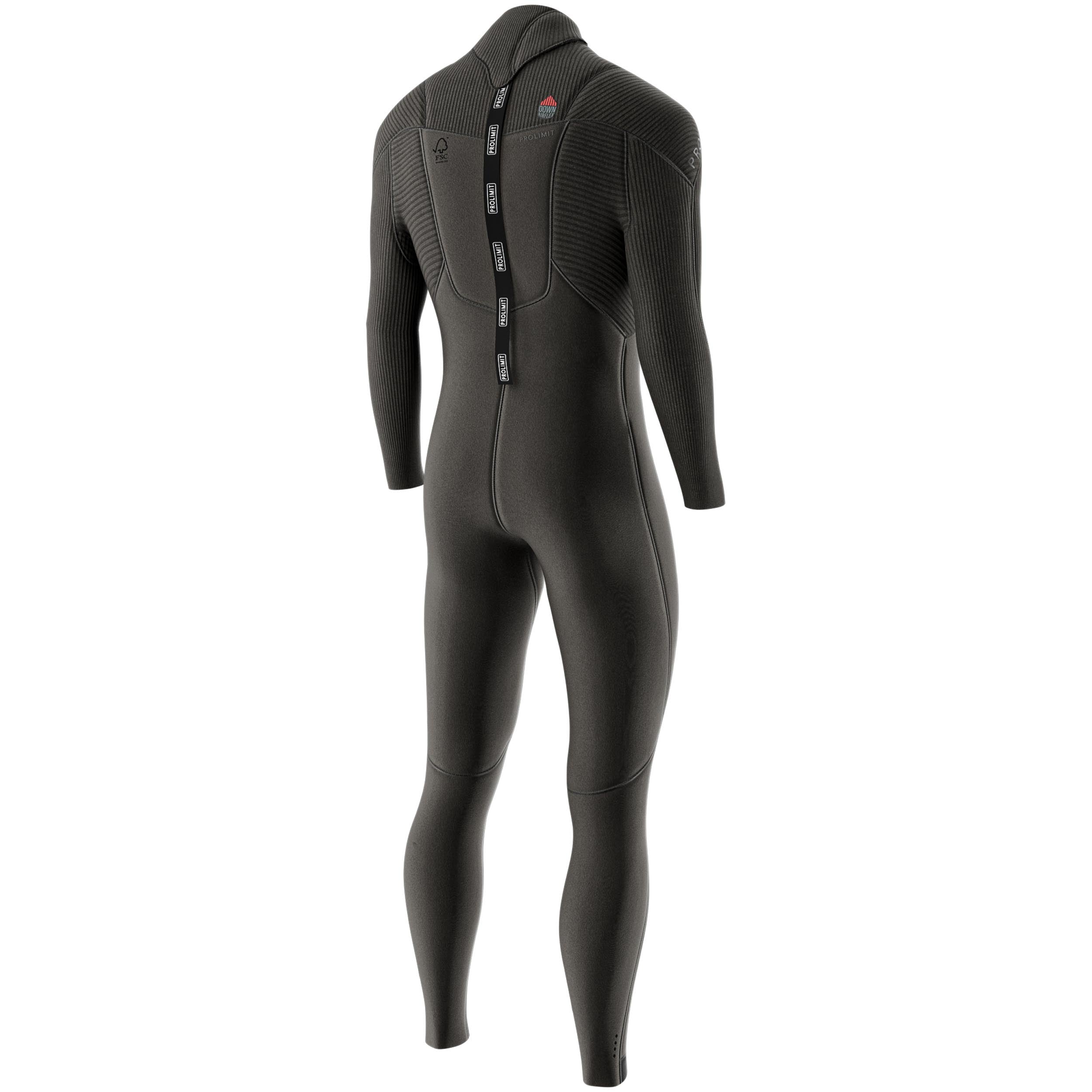 Prolimit Predator Steamer V-Zip 5/3 våtdrakt svart