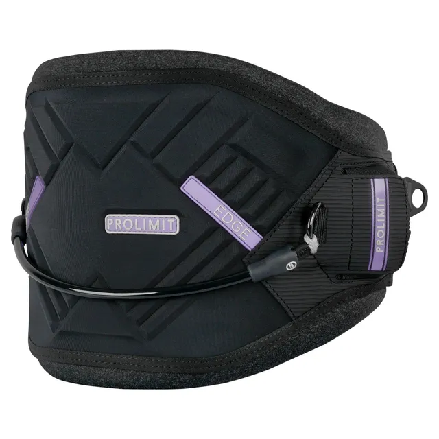 Prolimit Edge trapes dame Black/Purple midje myk kant