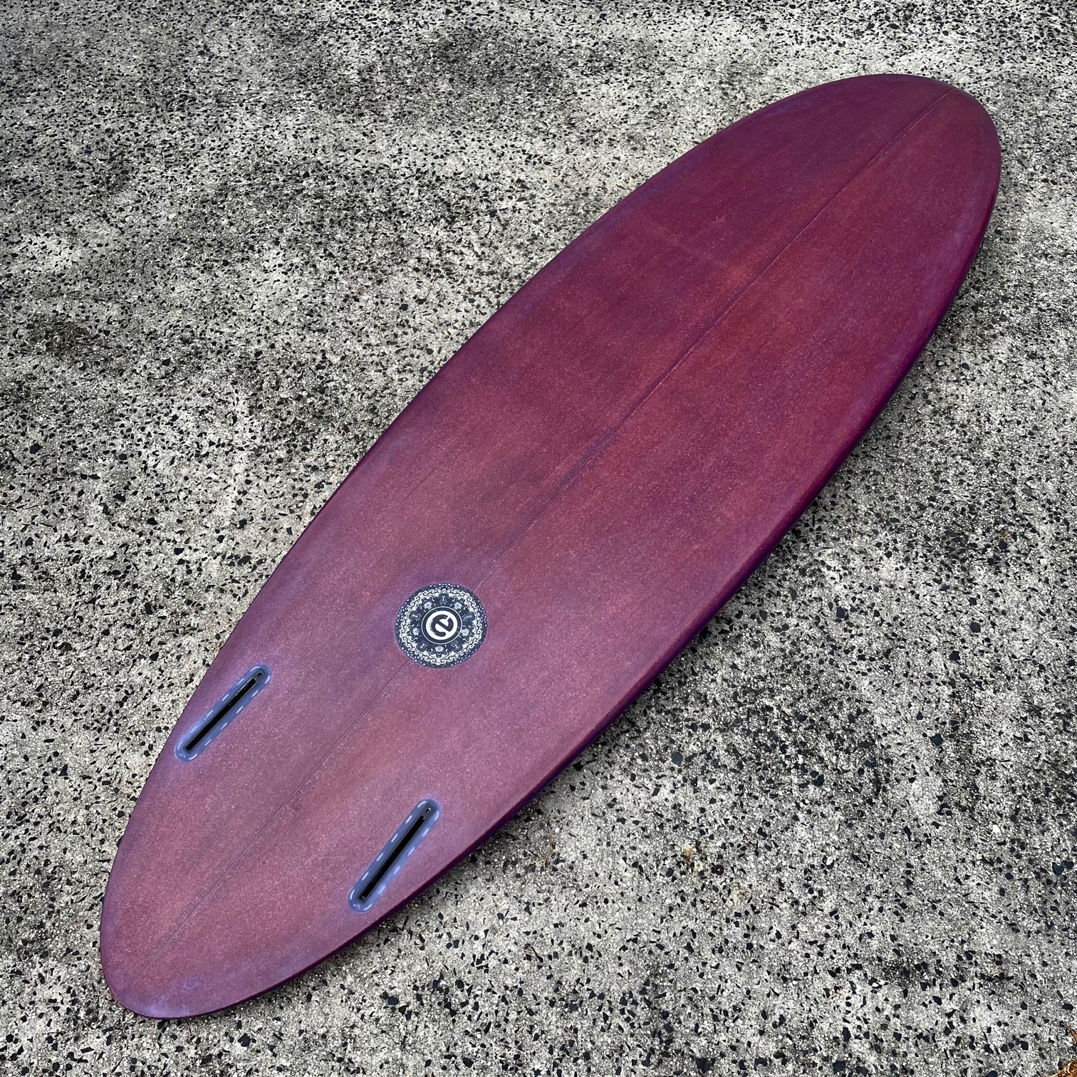 Elemnt Surf Double Yolk surfebrett twin fin