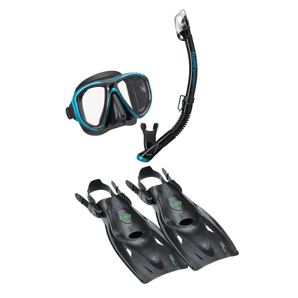 TUSA Powerview snorkelsett maske svømmeføtter