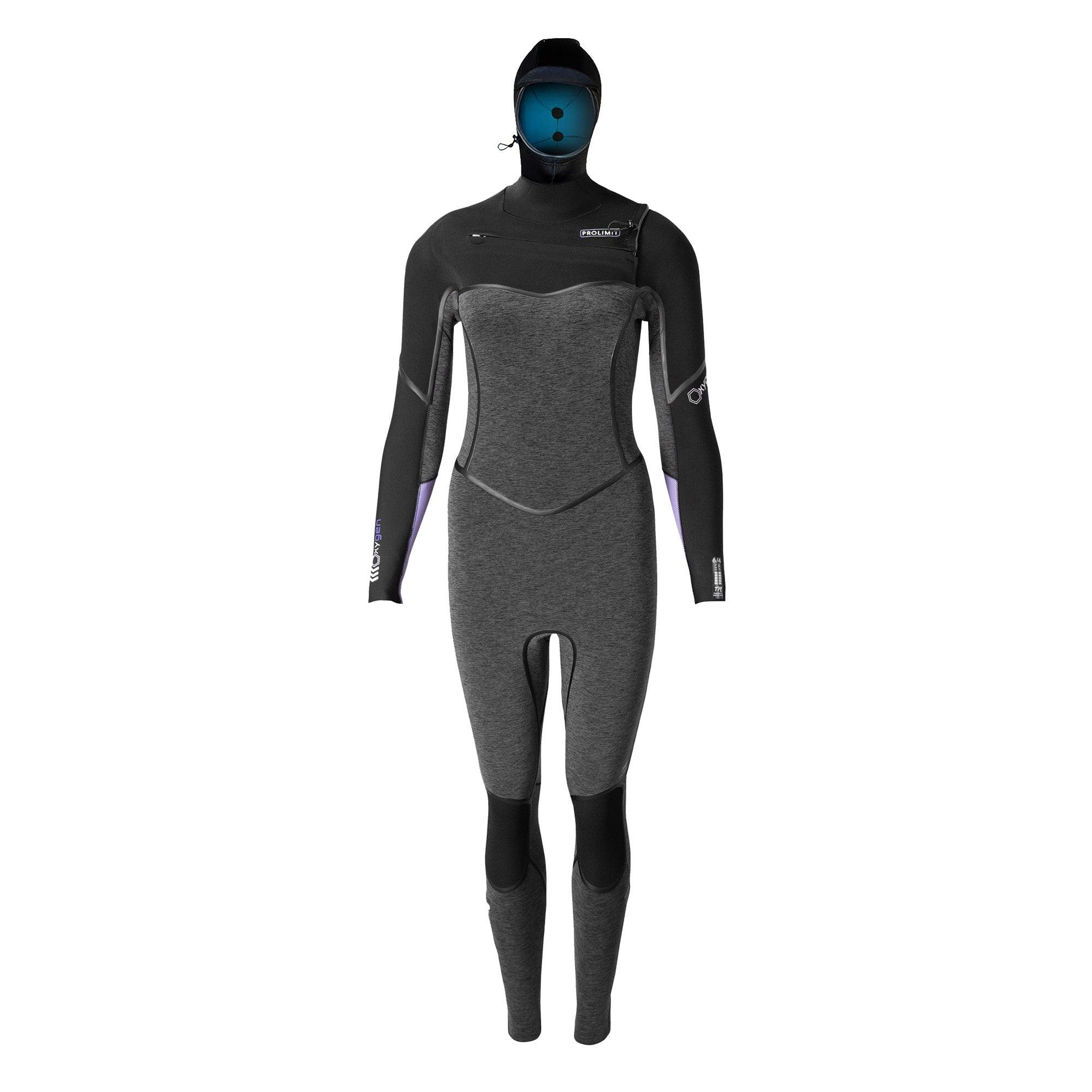 Prolimit Oxygen våtdrakt hette dame 6/4 lilla
