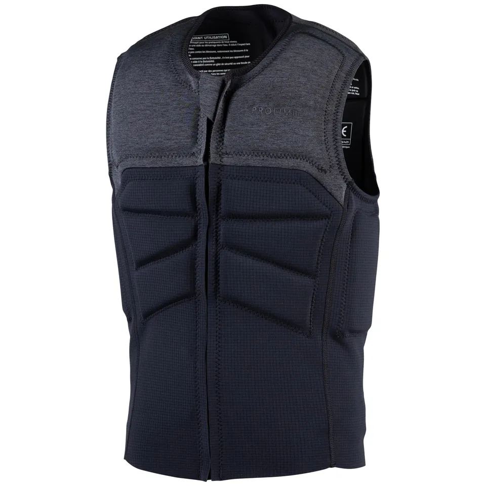 Prolimit Mercury Stretch Vest impactvest svart glidelås