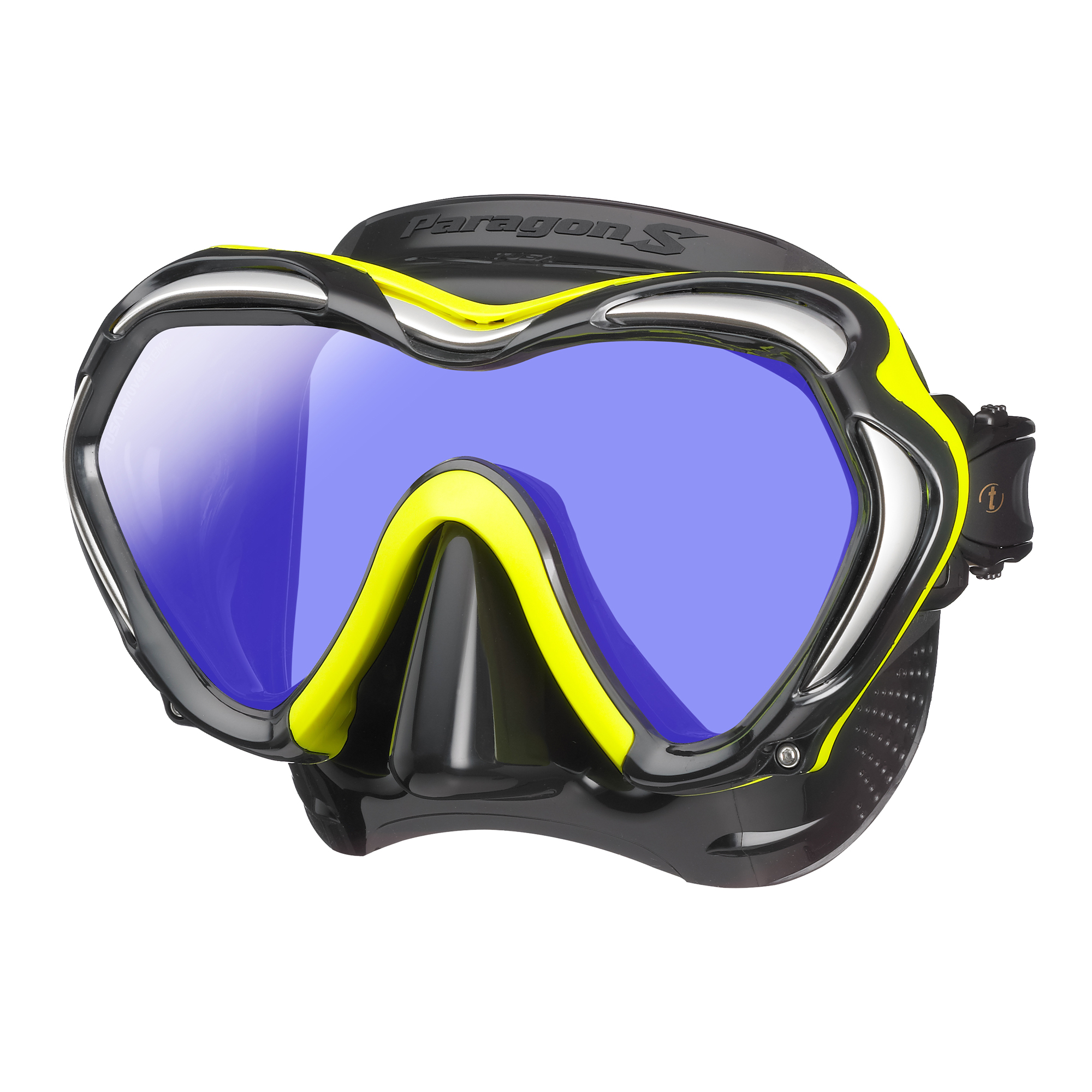 TUSA Paragon S dykkemaske enkeltglass UV420