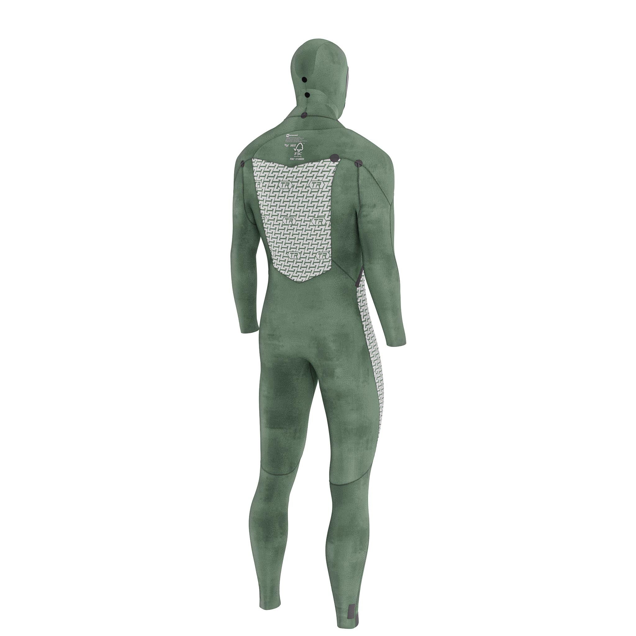 Prolimit Mercury Free-X 6/4 hettevåtdrakt svart Thermal