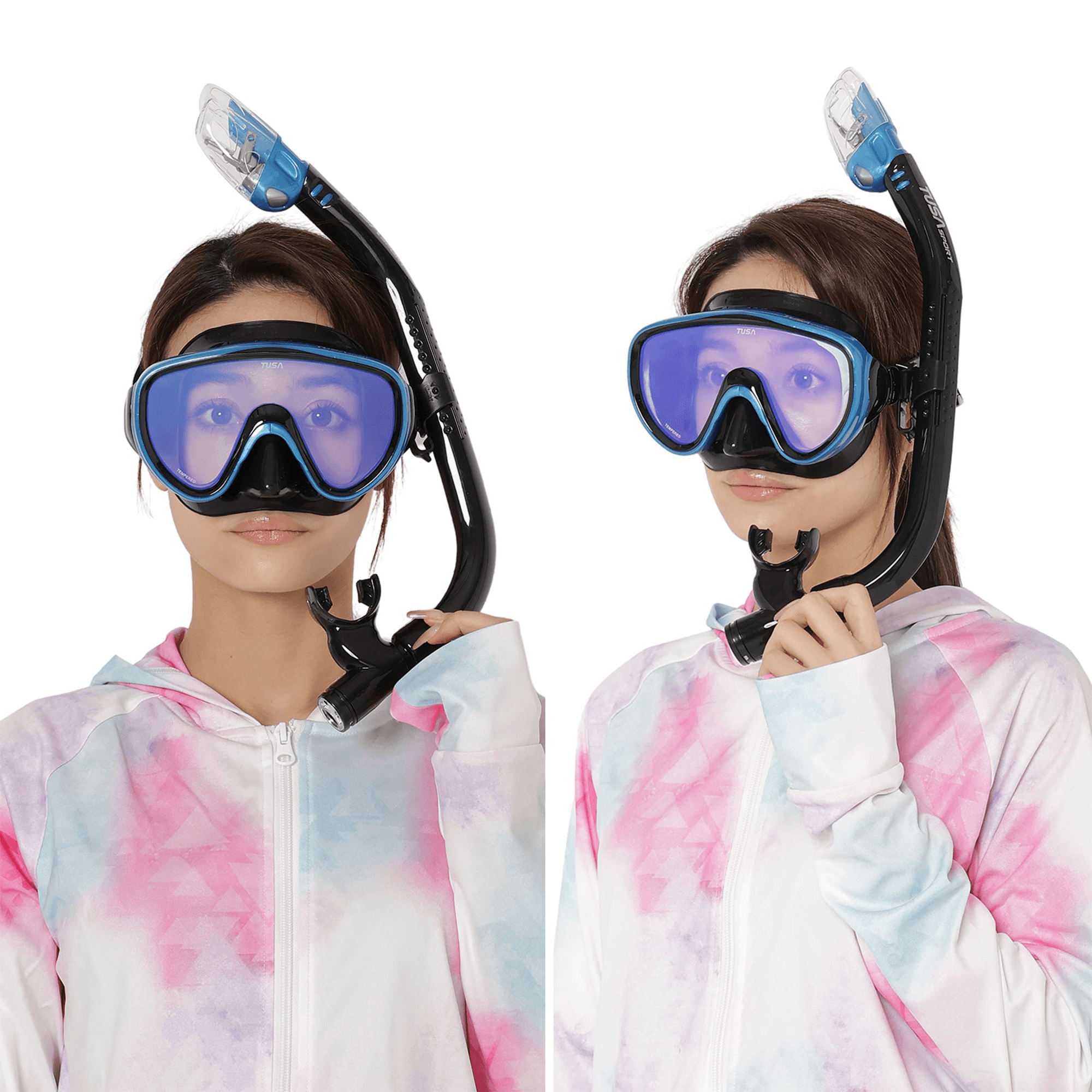 TUSA Combo dykkermaske snorkelsett speil voksen