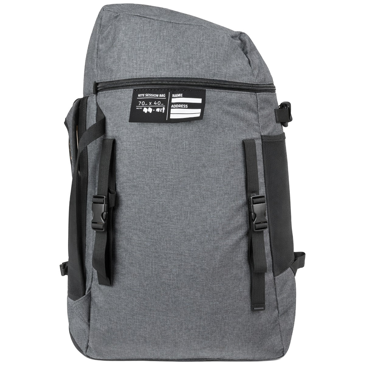 Prolimit Session kitebag stor svart fullt oppsett