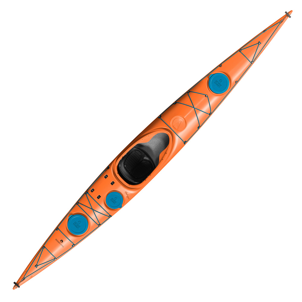 DesignKayaks Unplugged havkajakk plast stabil