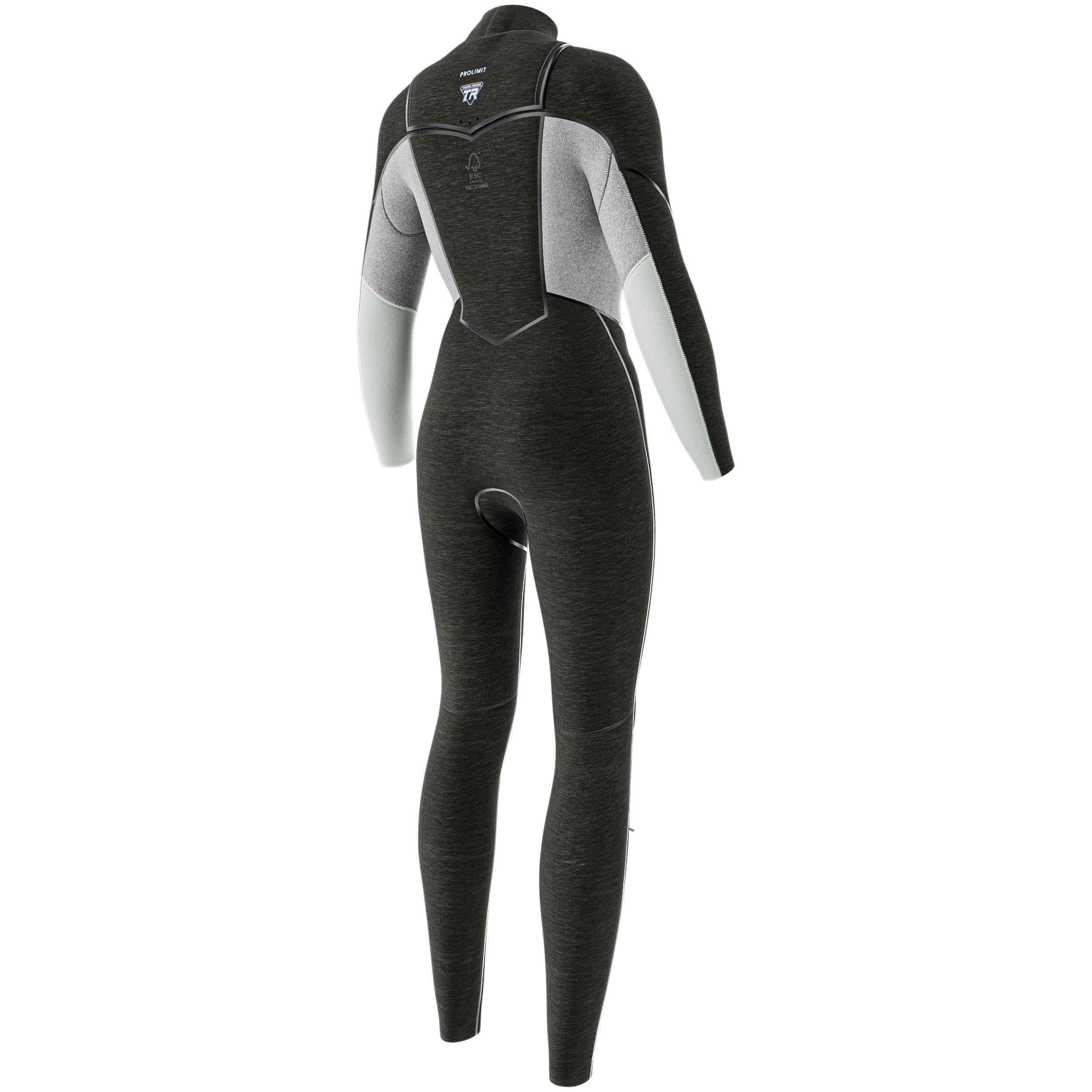 Prolimit Oxygen våtdrakt dame 5/3 freezip sort