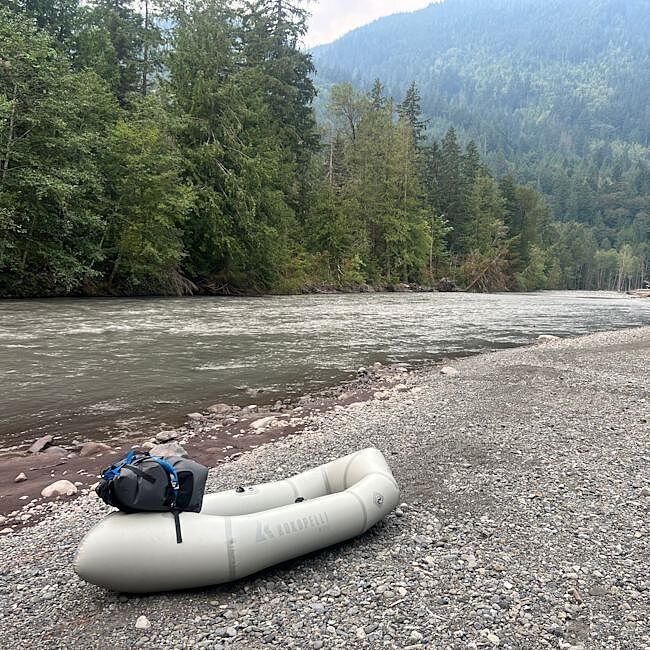 Kokopelli XPD packraft pakke 1-manns fiske innsjø