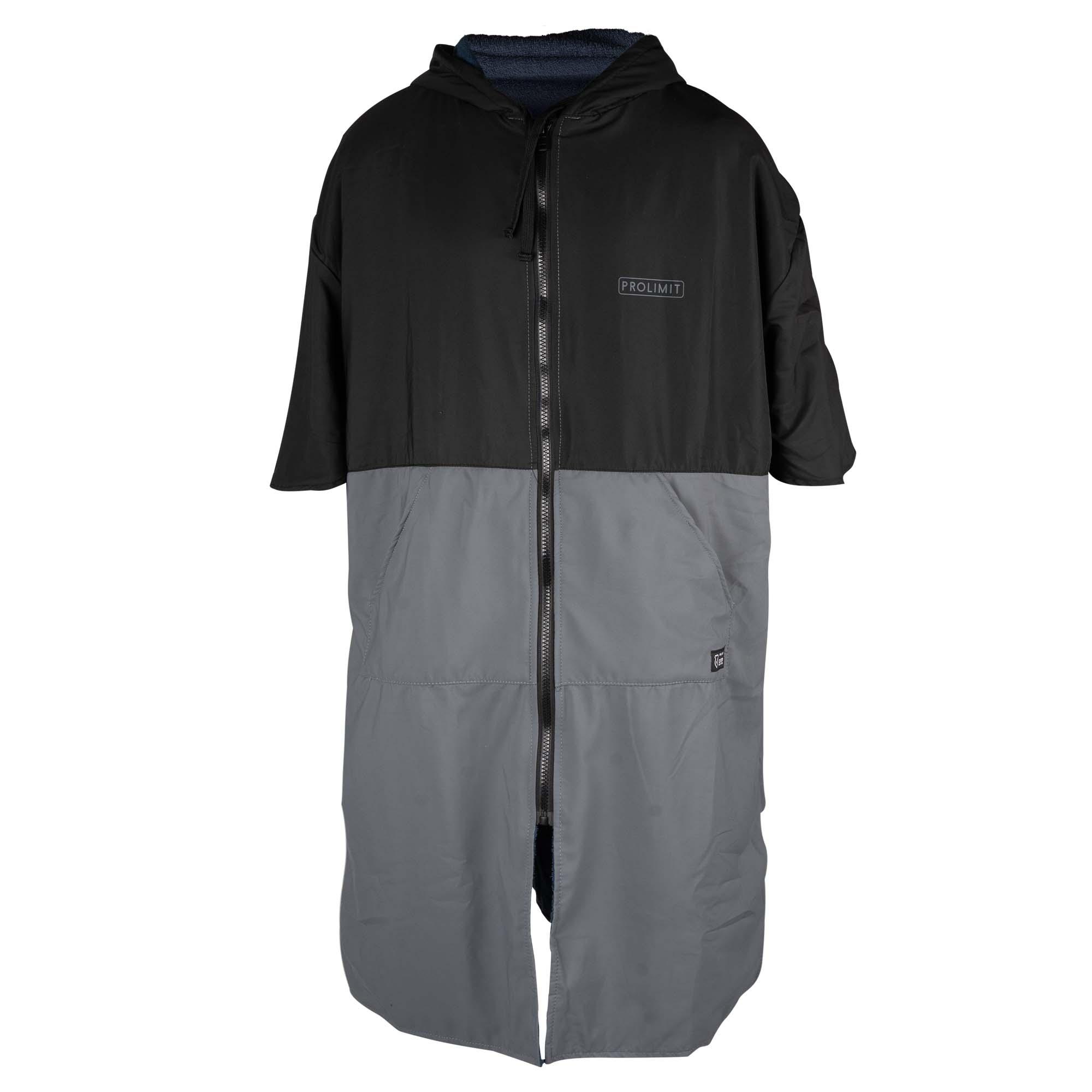 Prolimit Frontzip Extreme skifteponcho svart/marine