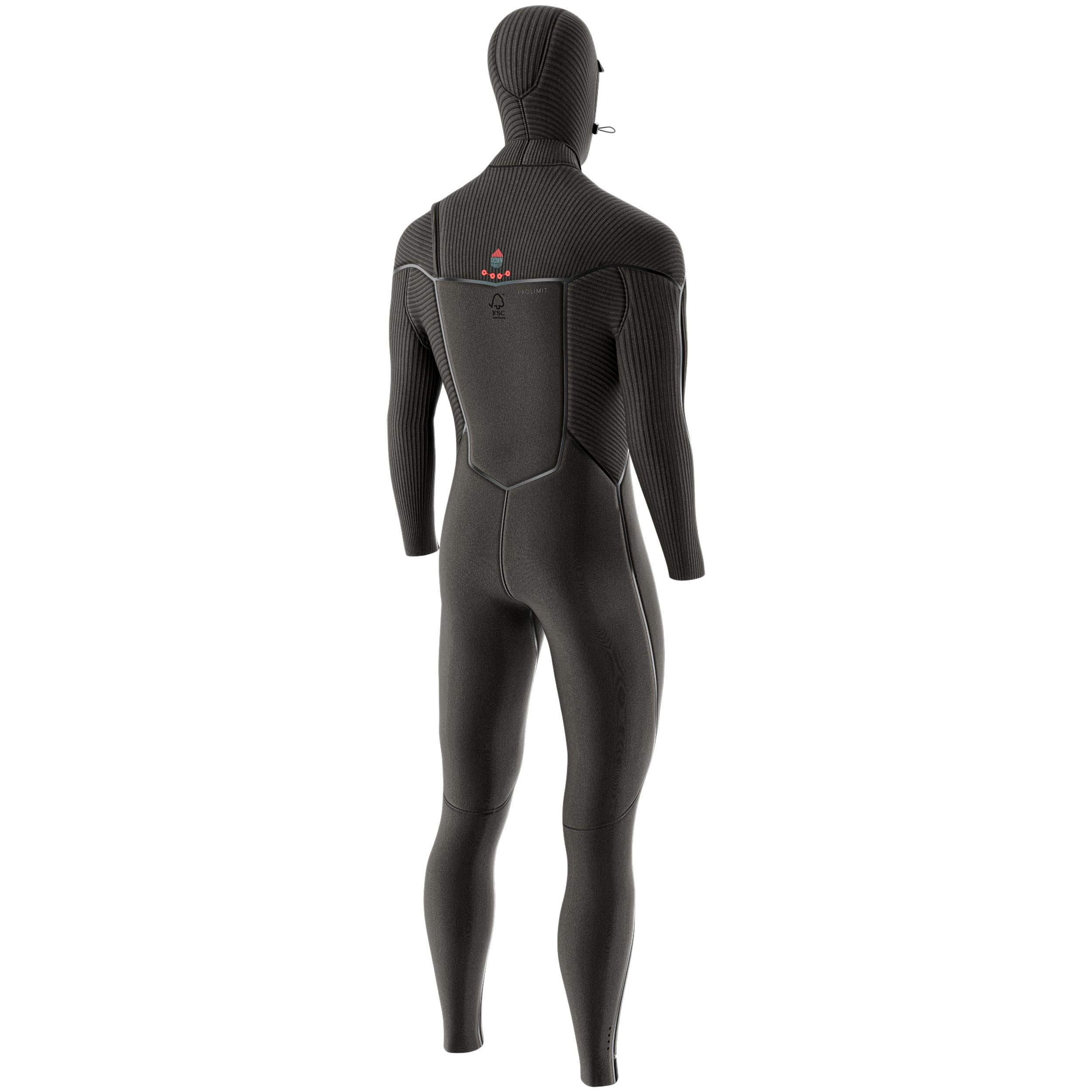 Prolimit Predator Free-X 4/3 våtdrakt med hette