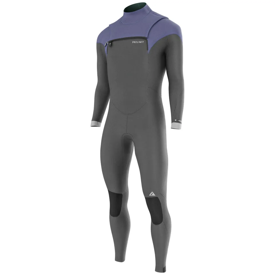 Prolimit ACE Steamer Freezip våtdrakt 4/3 svart/blå