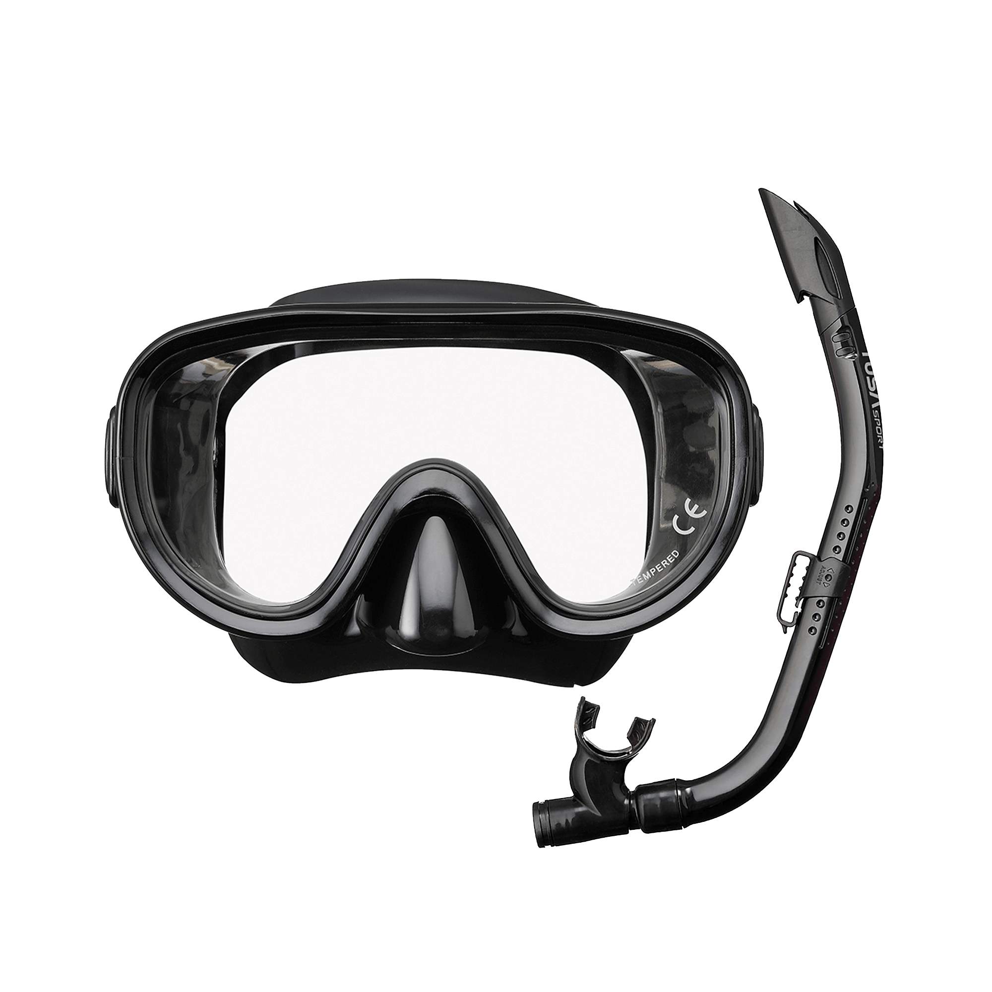 TUSA maske og snorkel sett voksen tørrtopp