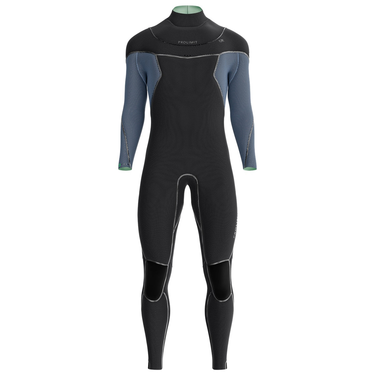 Prolimit Vapor Steamer C-Zip våtdrakt 5/4 svart/blå