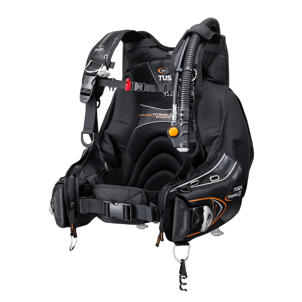 TUSA Conquest II BC0201 BCD vest med A.W.L.S II