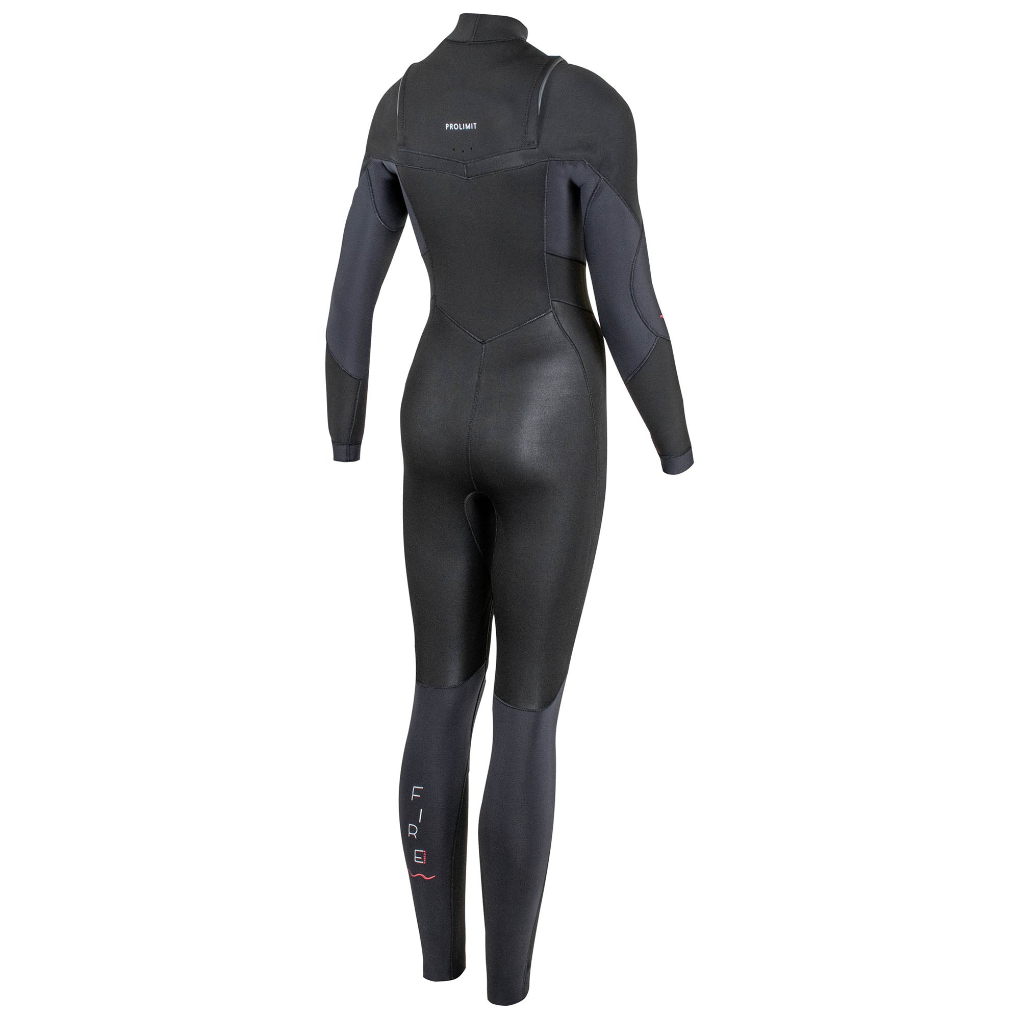 Prolimit Fire Freezip 5/3 damevåtdrakt svart/blå varm