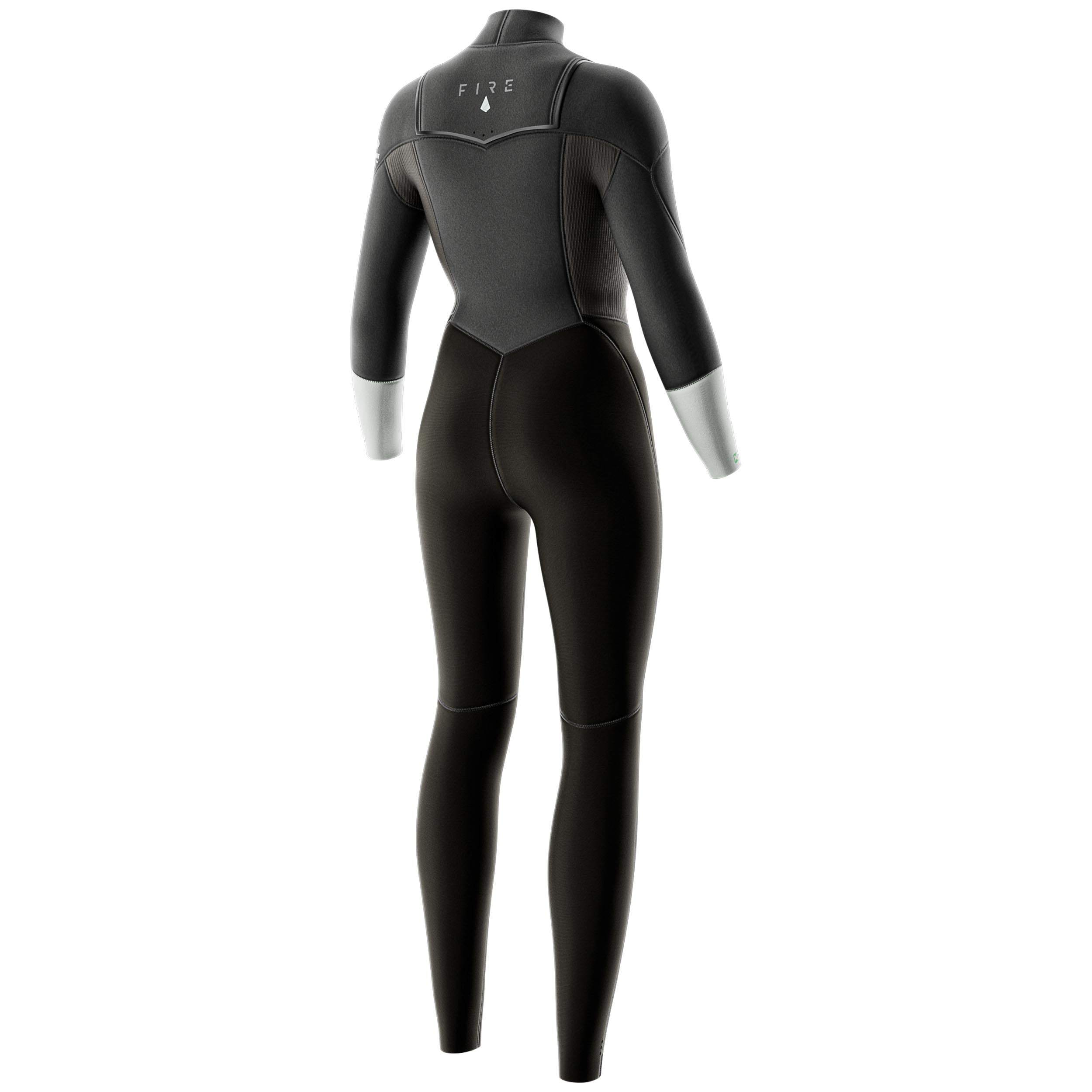 Prolimit Fire Steamer Freezip 3/2 våtdrakt grå dame