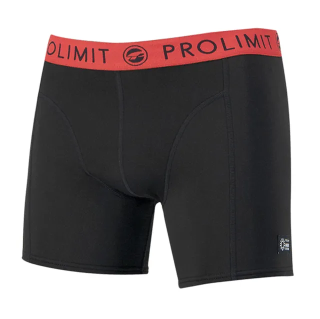 Prolimit Boxer Neoprene shorts 0,5 mm svart/rød