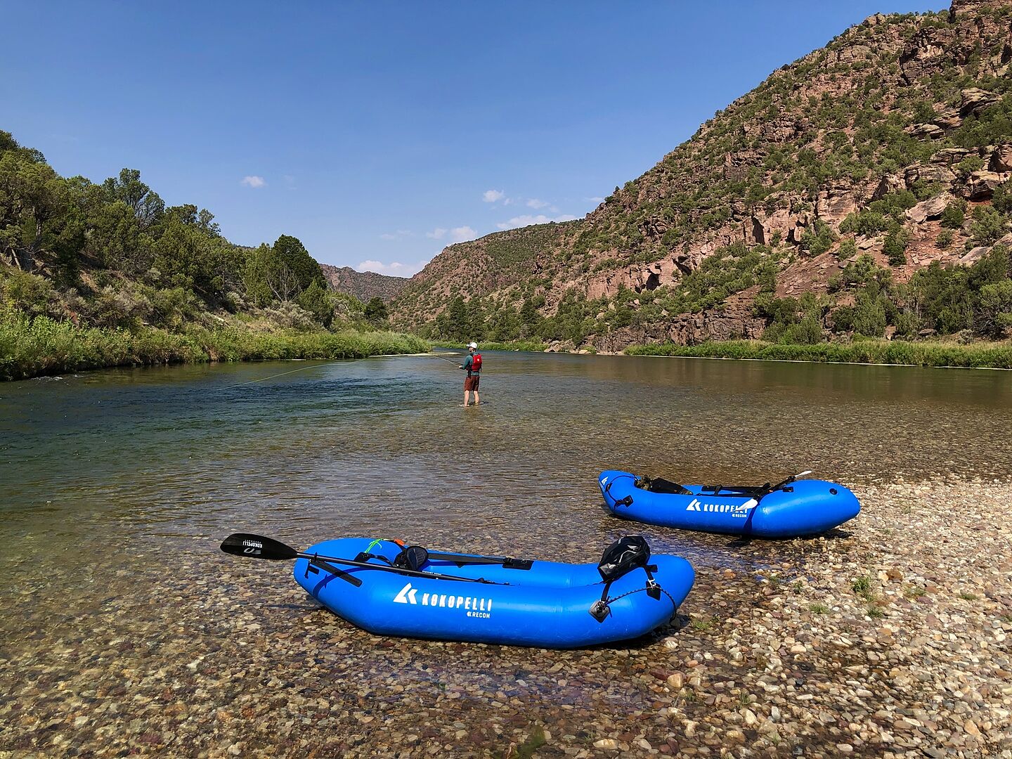 Kokopelli Recon Self-Bailing packraft RED ROCK kraftig