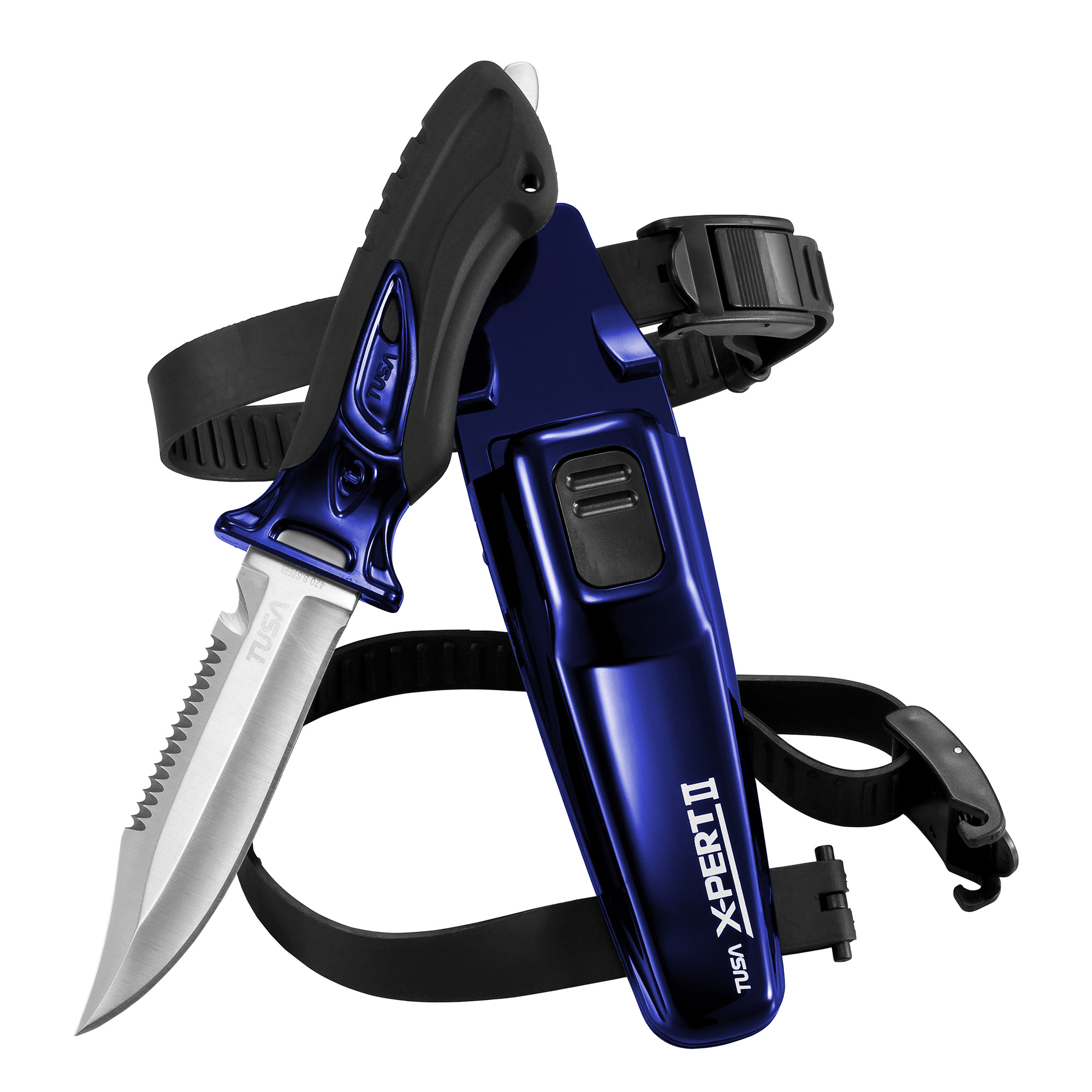 TUSA X-Pert II FK-910 dykkekniv 11 cm rustfri