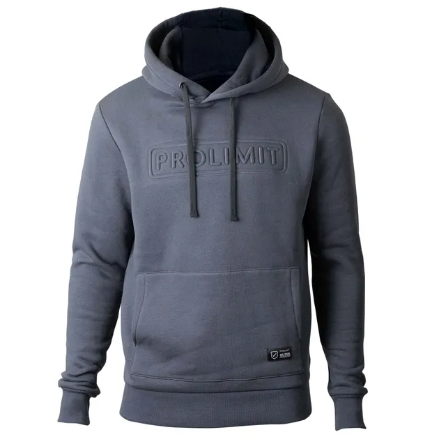 Prolimit Hooded Sweat hettegenser mørkegrå L 340gsm