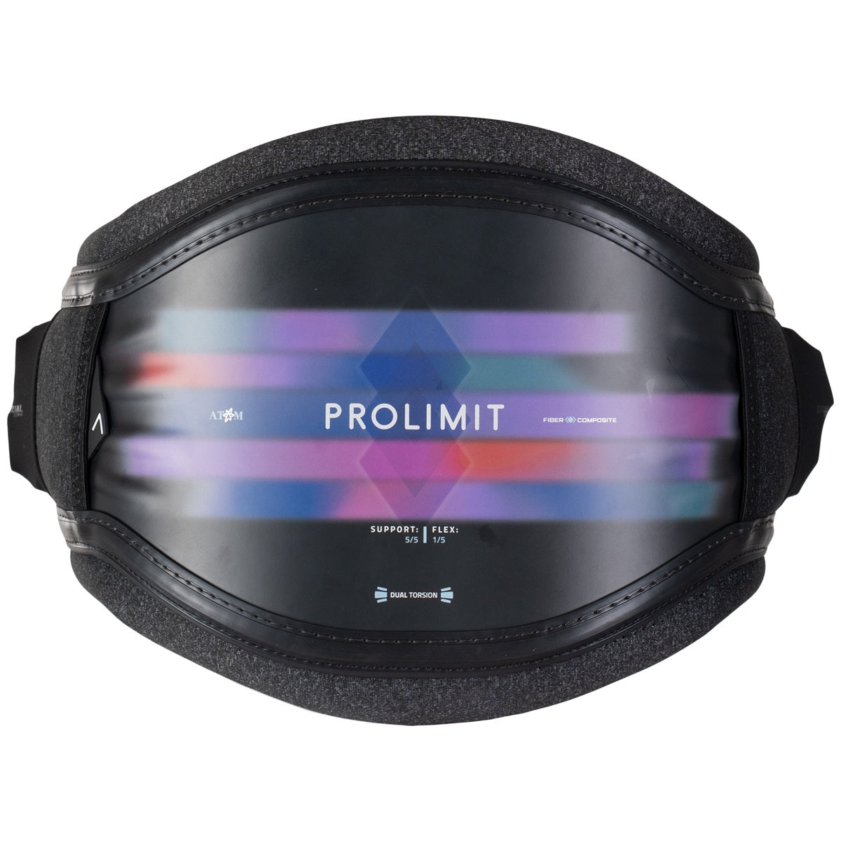 Prolimit Atom Pure Girl midjetrape svart/rød dame