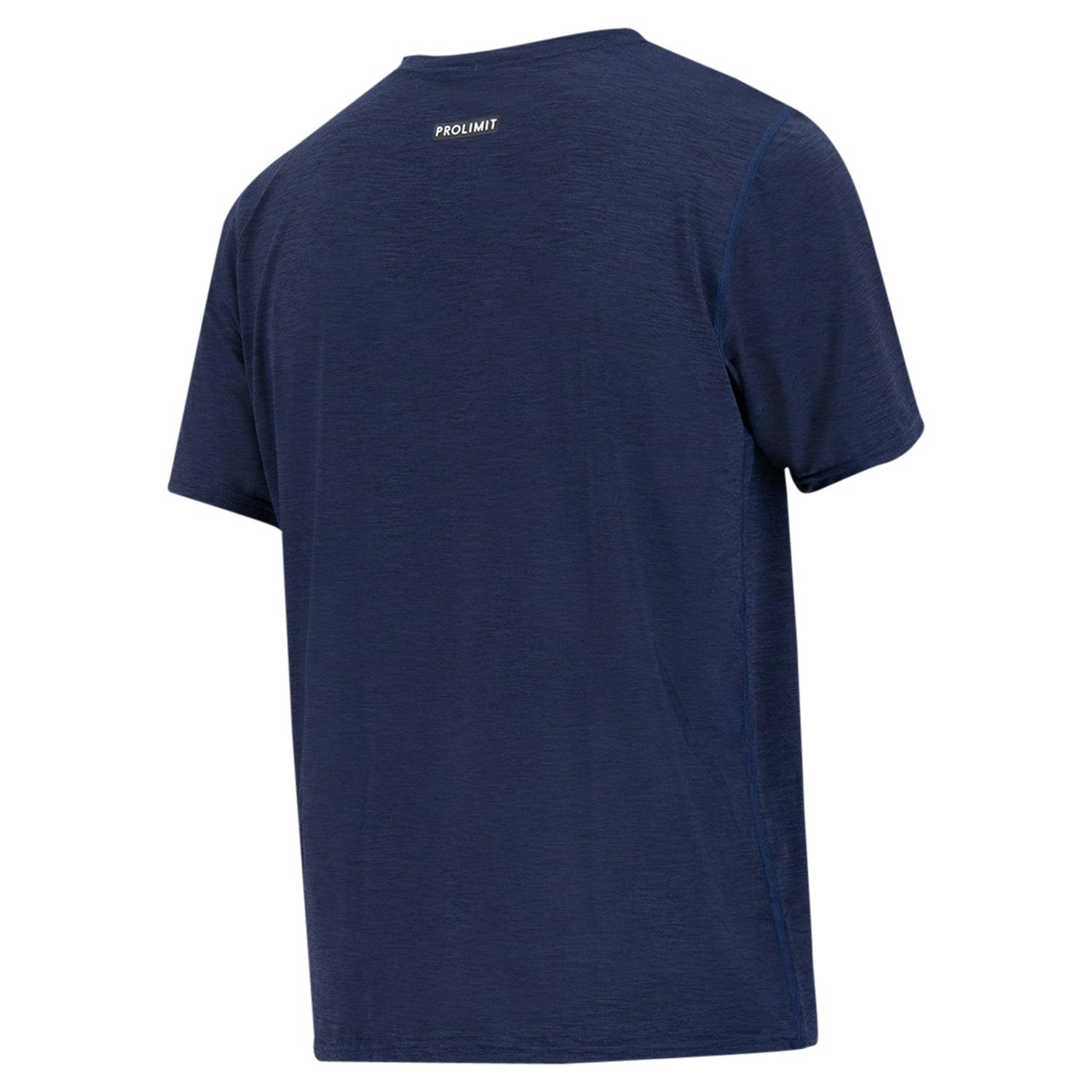 Prolimit Loosefit Shirt Logo Shortarm rashguard blå UPF 50+