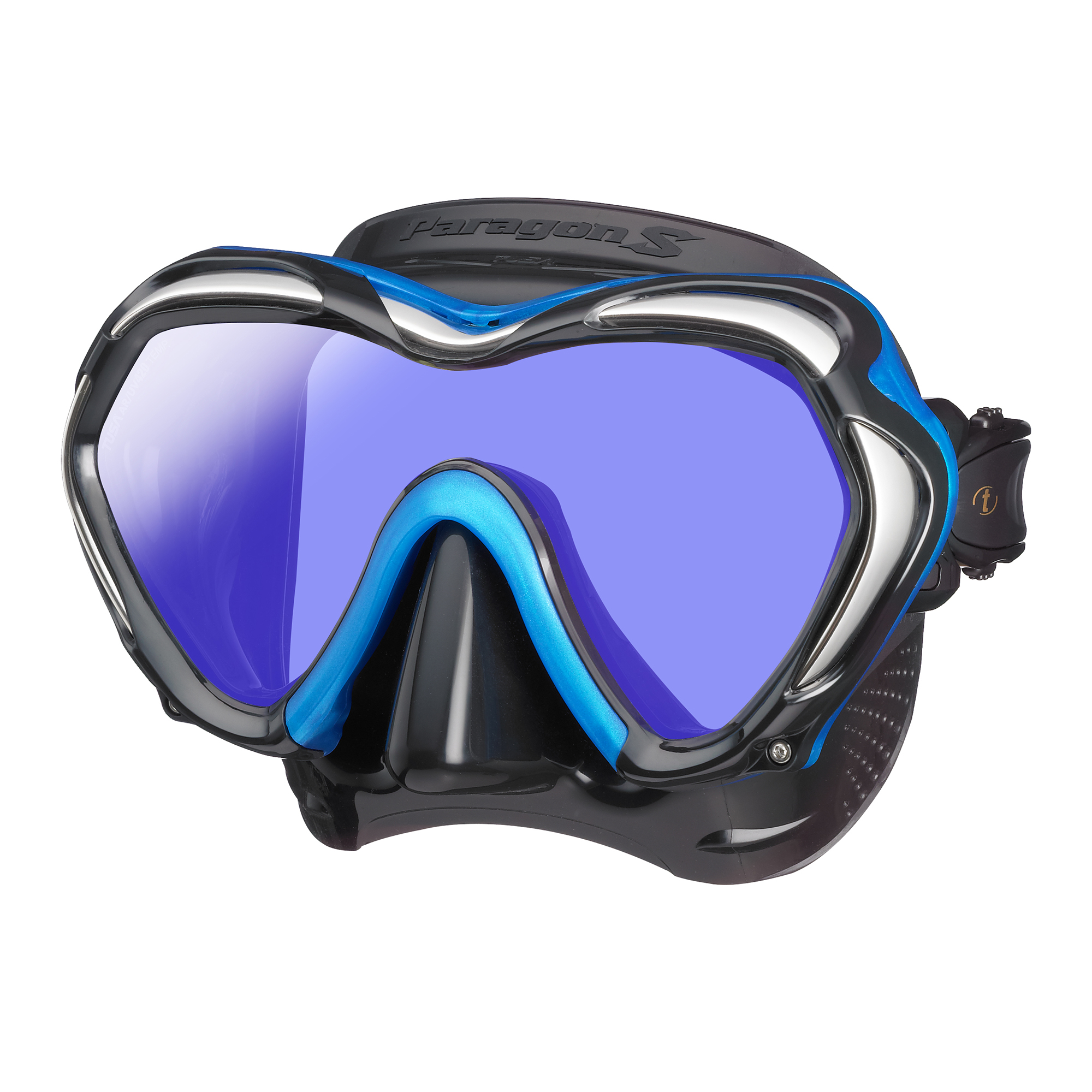 TUSA Paragon S dykkemaske enkeltglass UV420
