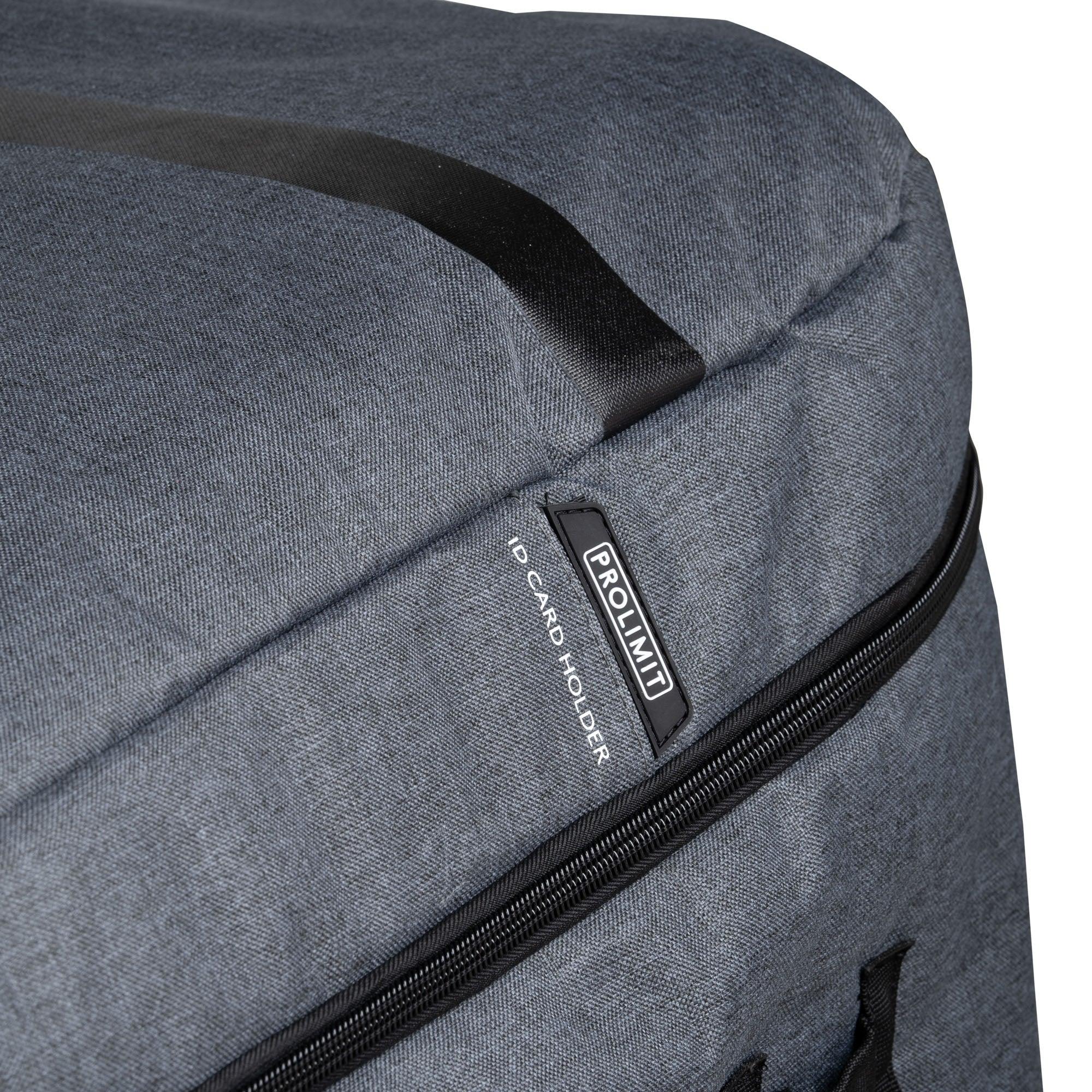 Prolimit Session Wingfoil boardbag 175x75x28 Black hjulbase