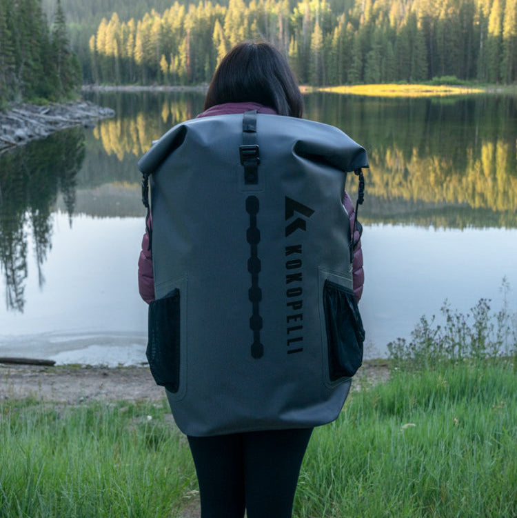 Kokopelli Delta Dry Bag ryggsekk 56L Granite vanntett