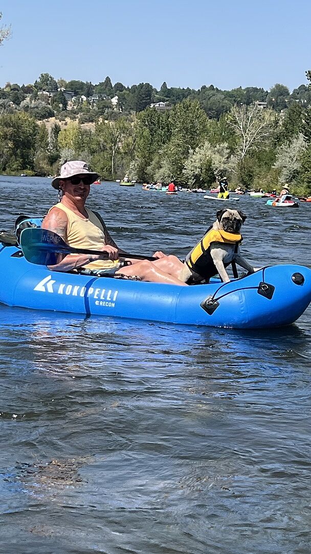 Kokopelli Recon Self-Bailing packraft RED ROCK kraftig