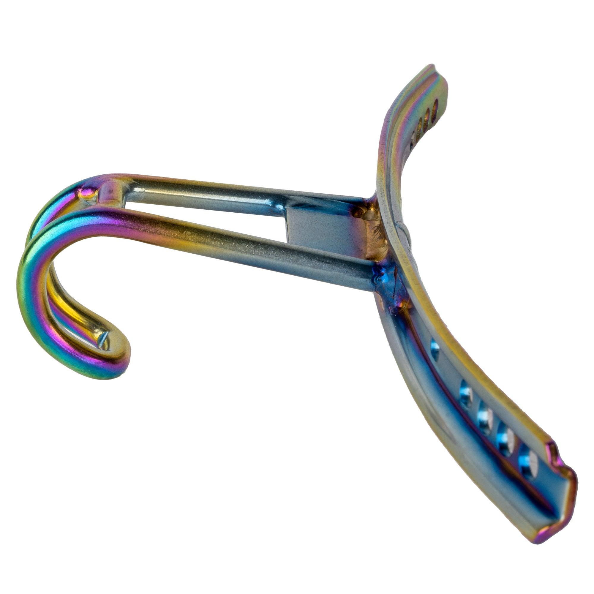 Prolimit Alpha Bar trapezkrok Wind 28 cm svart stål