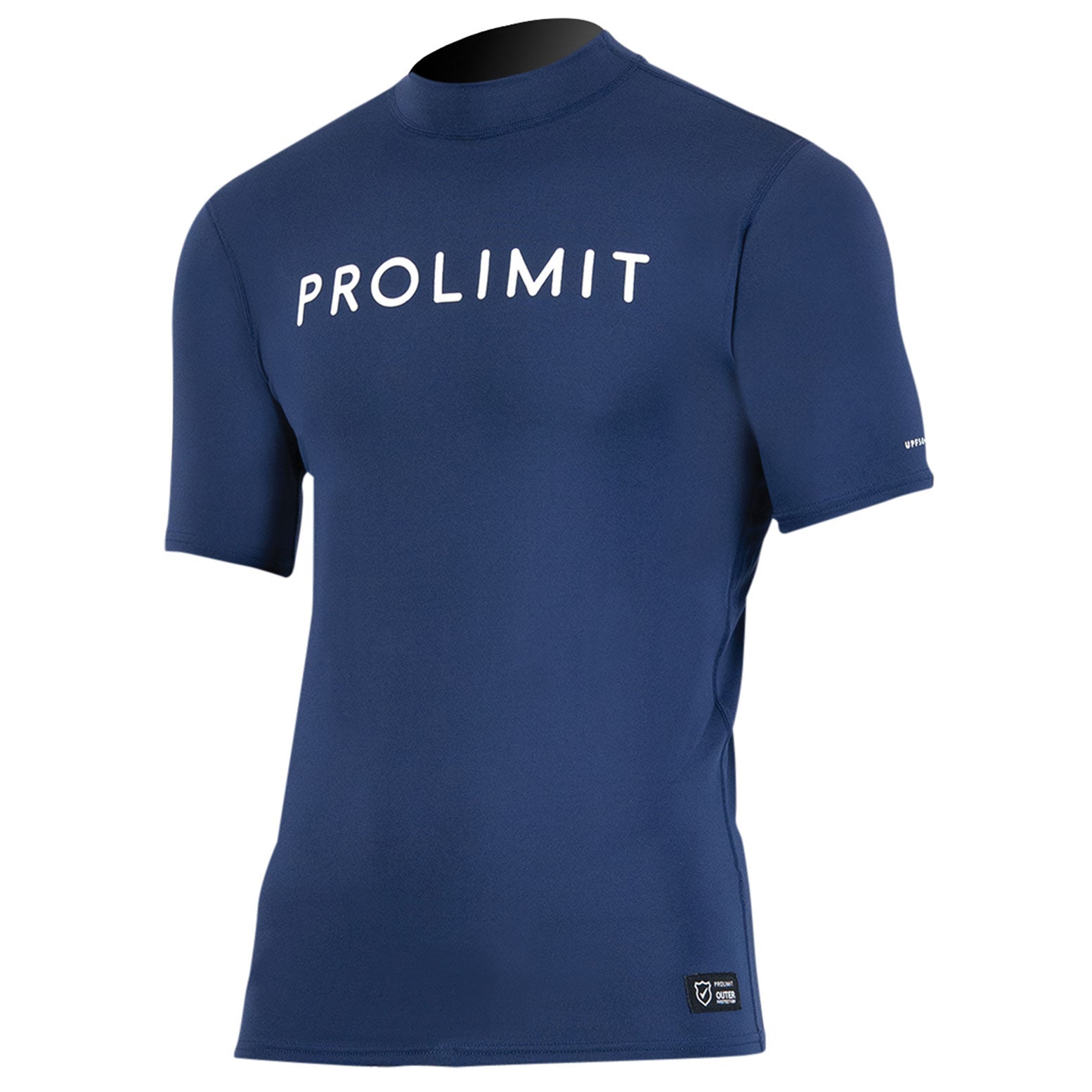Prolimit Logo rashguard kortermet rod UPF 50+