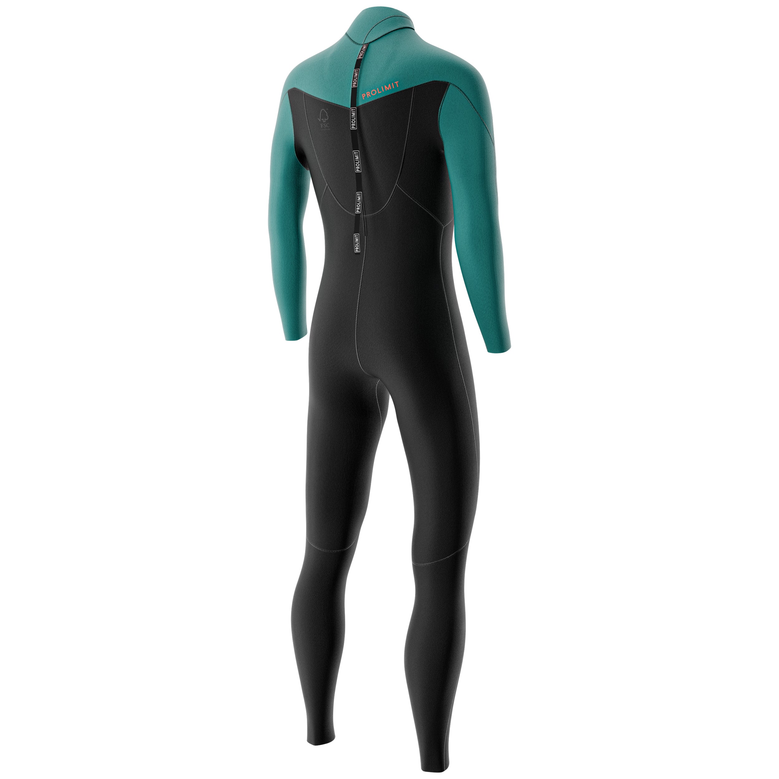 Prolimit Grommet Steamer V-Zip barnevåtdrakt 5mm blå/svart