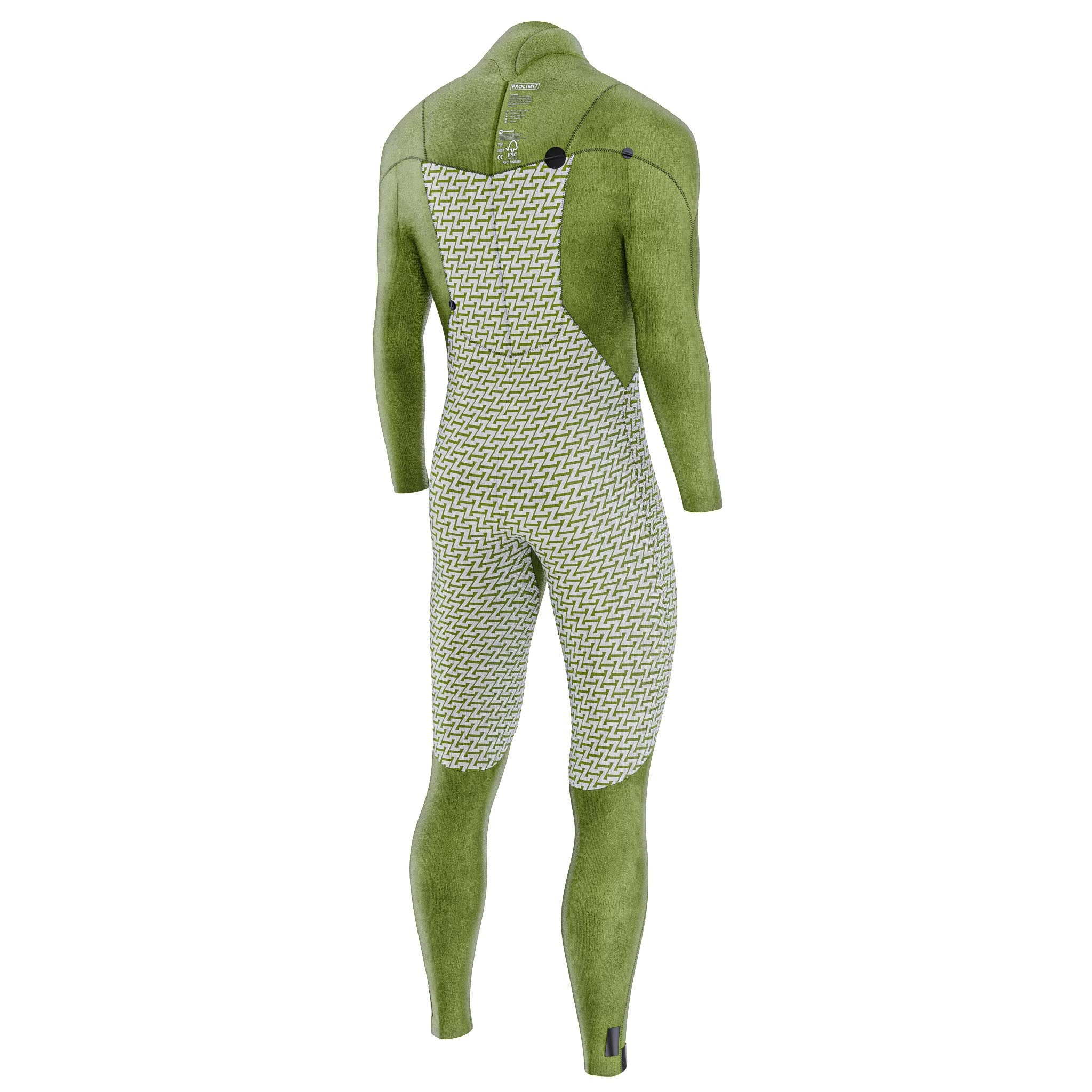 Prolimit Predator Steamer V-Zip 5/3 våtdrakt svart