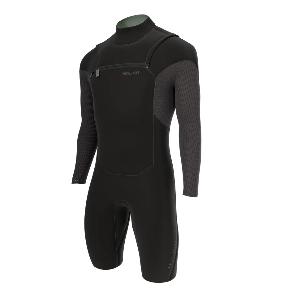 Prolimit Predator Freezip shorty 2/2 svart – herre