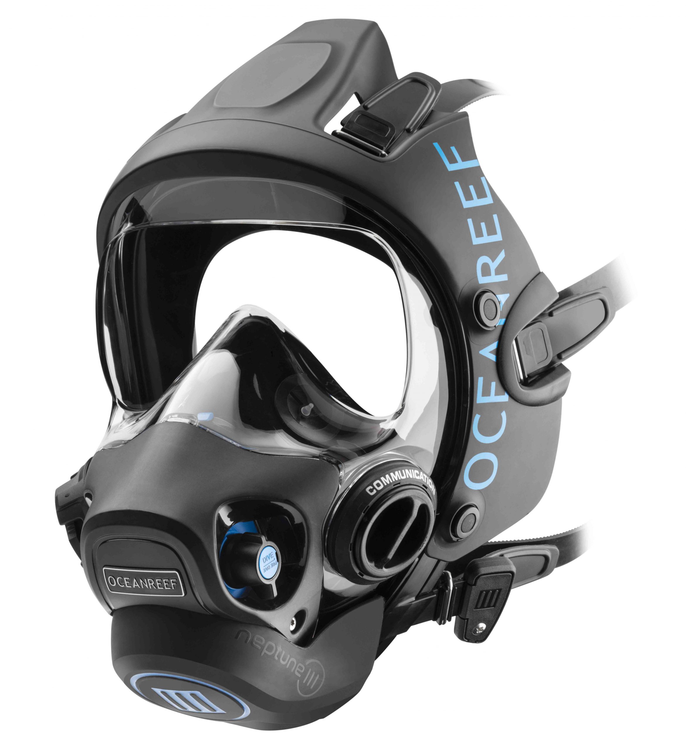 Ocean Reef Neptune III helmaskepakke med regulator