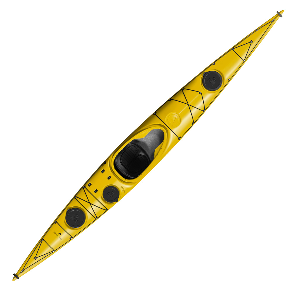 DesignKayaks Unplugged havkajakk plast stabil