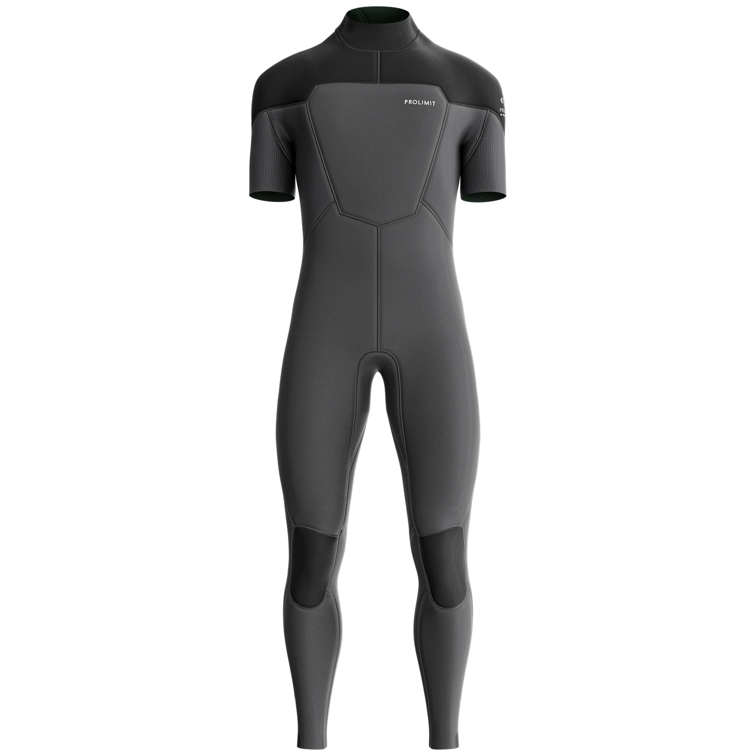 Prolimit Fusion Steamer Shortarm V-Zip 3/2 våtdrakt svart