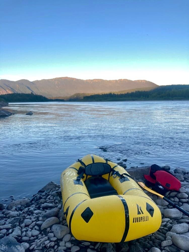 Kokopelli Nirvana Self-Bailing packraft gul slitesterk
