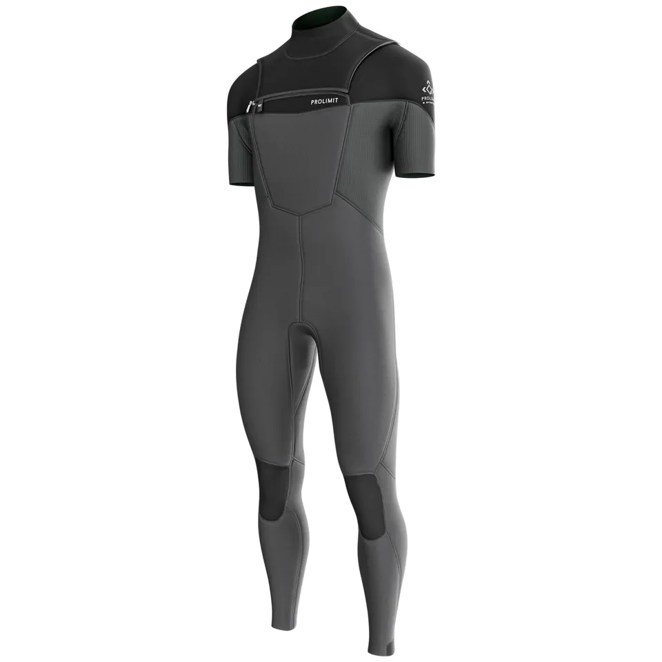 Prolimit Fusion 3/2 shorty våtdrakt frontzip svart