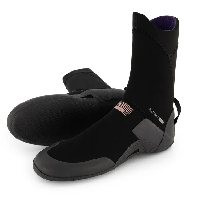 Prolimit Pure Boot Round Toe 5,5mm våtsko svart dame